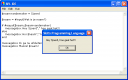 SPL IDE variabeltest